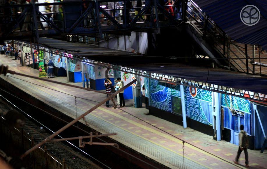 Mural series on platform 4